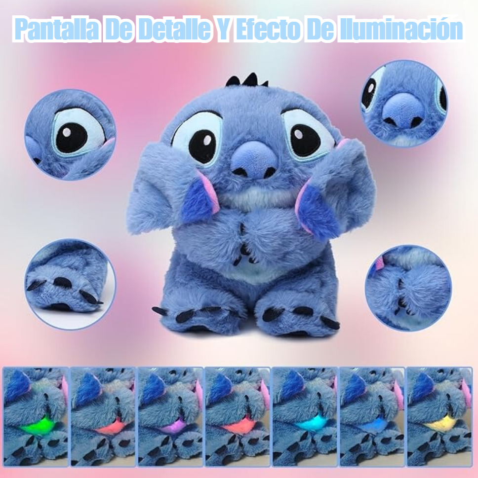 Peluche de Stitch Respira Y Calma