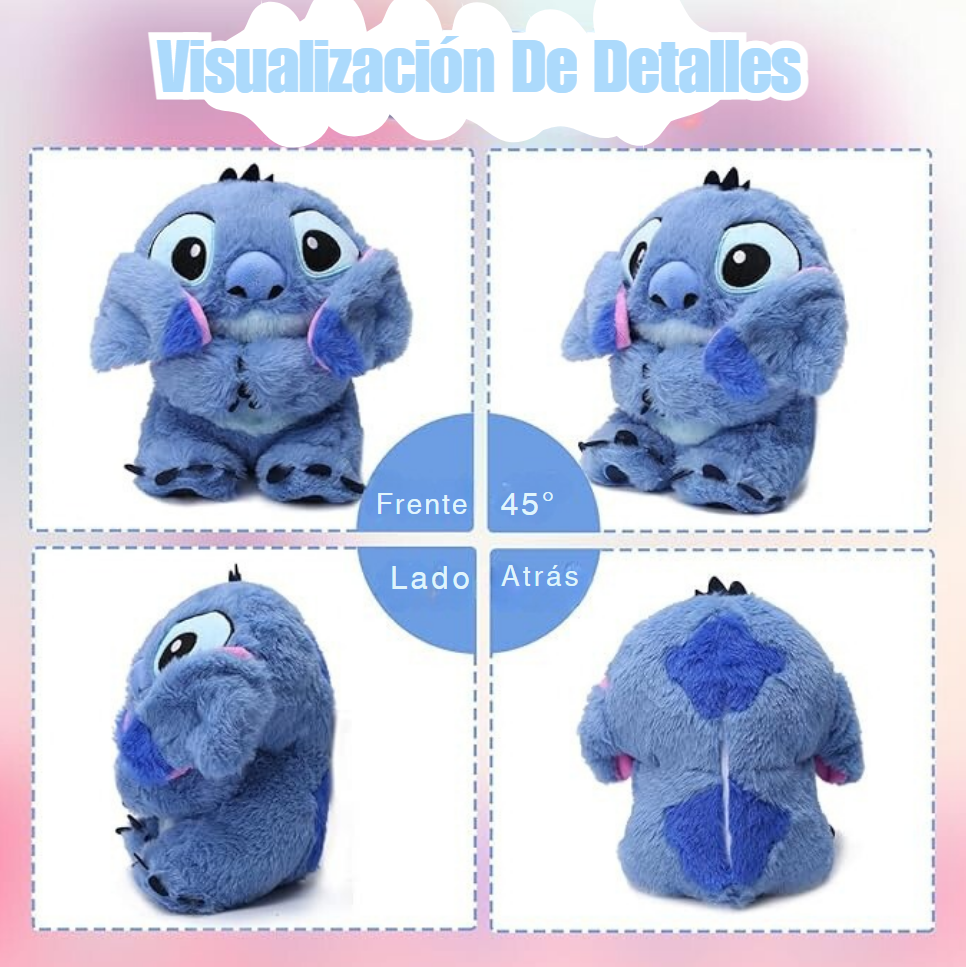 Peluche de Stitch Respira Y Calma